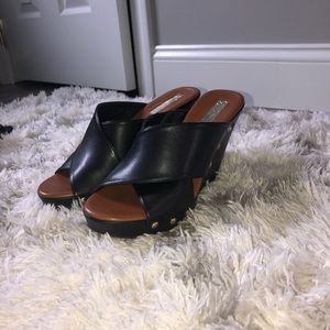 Jessica Simpson Peep-toe Wedges